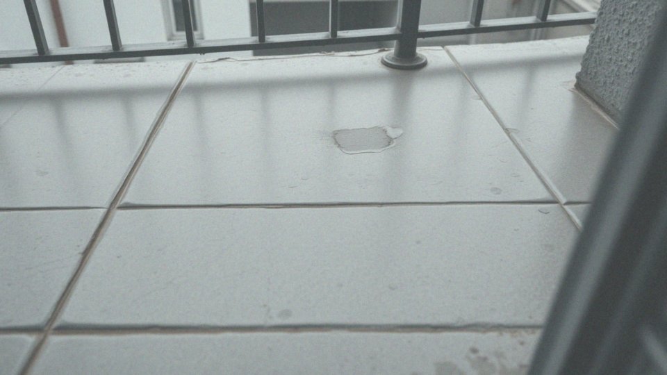 Jakie wady mają płytki ceramiczne na balkon?