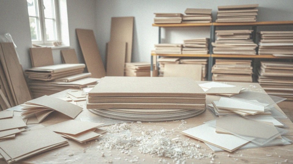 Jakie materiały są używane do produkcji podkładów pod torty?