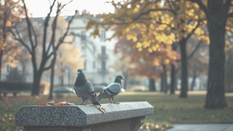 Jak gołąb sygnalizuje potrzebę dbania o relacje?