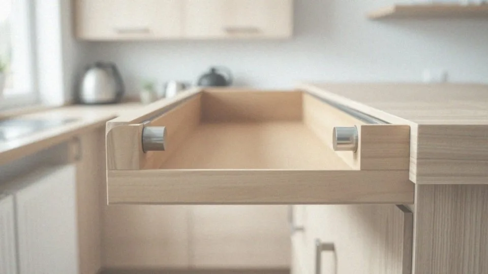 Jaką rolę pełni prowadnica kulkowa w konstrukcji szuflady?