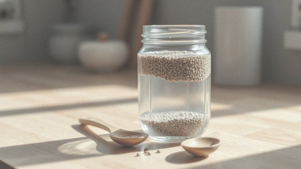 Dlaczego warto moczyć nasiona chia przed spożyciem?