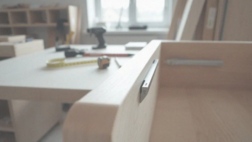 Jak określić szerokość szuflady w kontekście prowadnic?