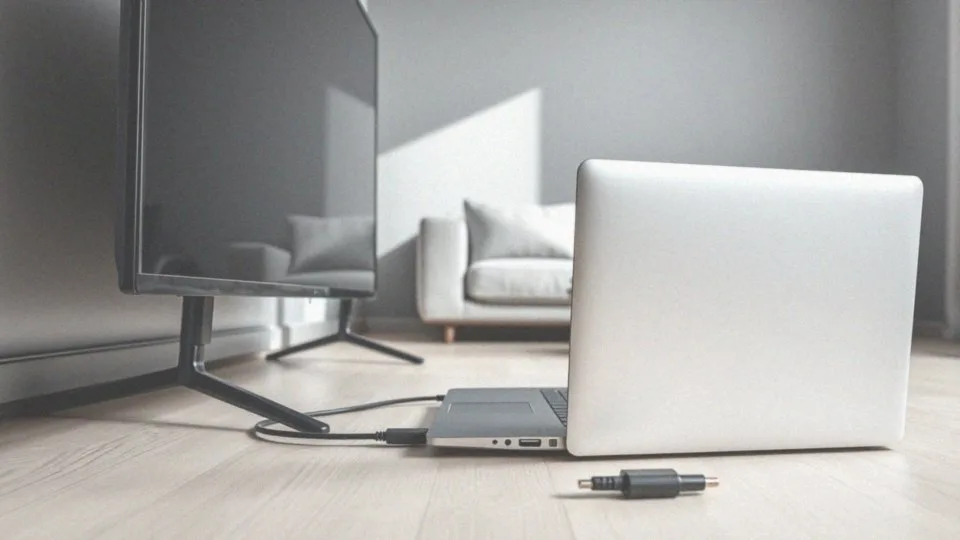 Jakie są wymagania do podłączenia laptopa do telewizora przez USB?