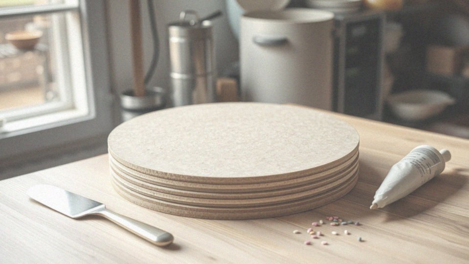 Jak gruby podkład pod tort zapewnia stabilność dla cięższych ciast?
