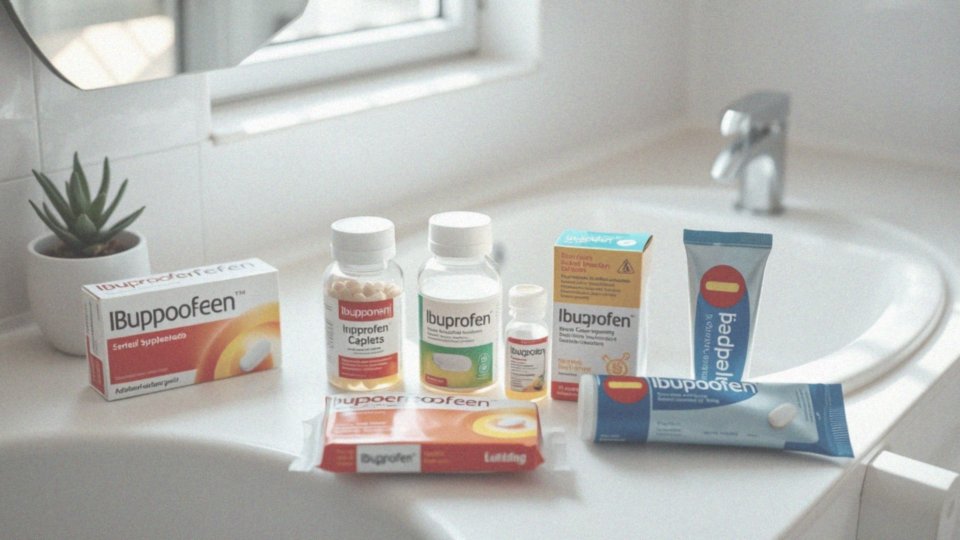 Jakie są rodzaje preparatów zawierających ibuprofen?