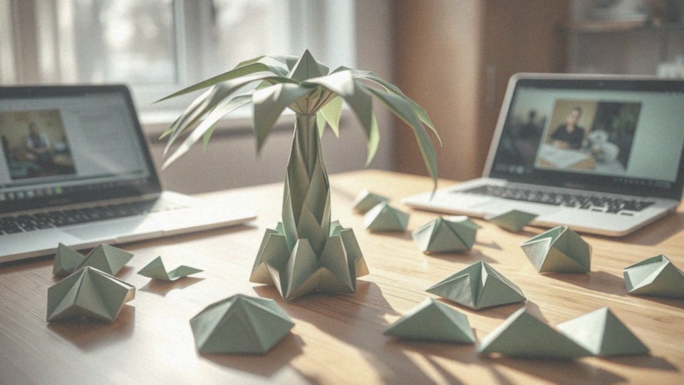 Co to jest origami modułowe i jak stosować je do palmy?