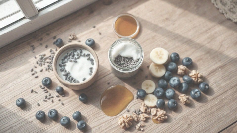 Jakie są składniki do przygotowania jogurtu z nasionami chia?