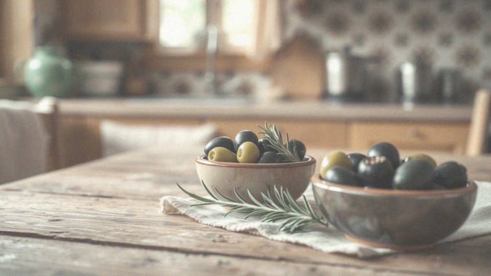Jakie są różnice między oliwkami zielonymi a czarnymi?
