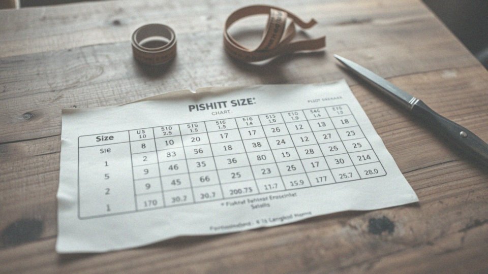 Jakie są dalsze informacje zawiera tabela rozmiarów obuwia?