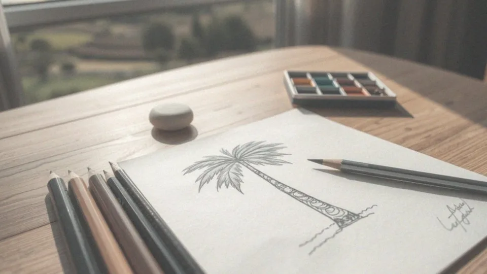 Jak narysować palmę krok po kroku? Praktyczny przewodnik dla początkujących