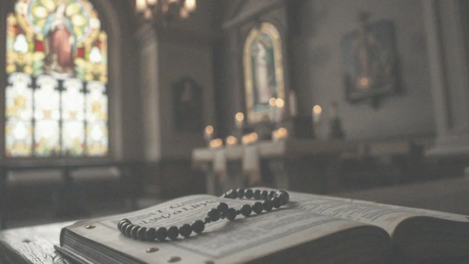 Krótka koronka za dusze w czyściu cierpiące – moc modlitwy i intencji