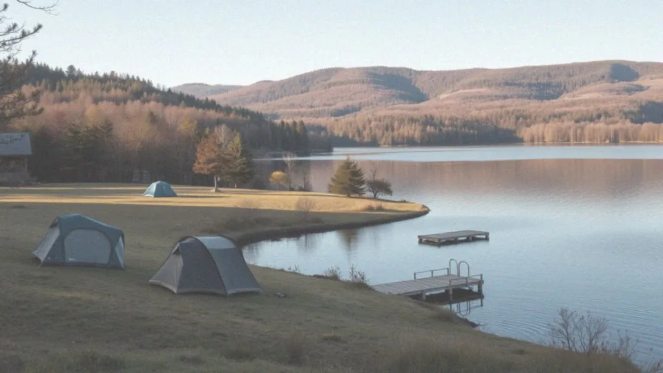 Pole namiotowe nad jeziorem Śląskie – najlepsze miejsca na wypoczynek