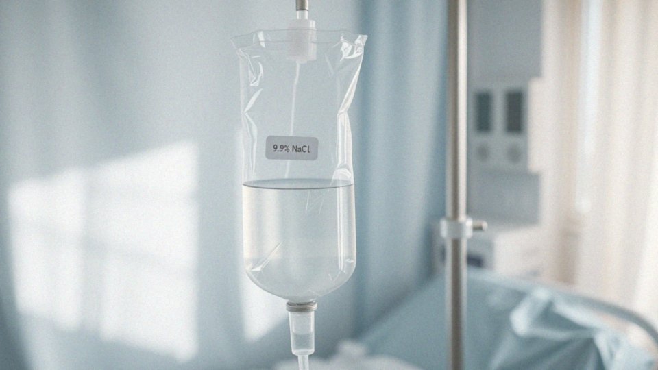 Sól fizjologiczna w kroplówce – zastosowanie i korzyści zdrowotne
