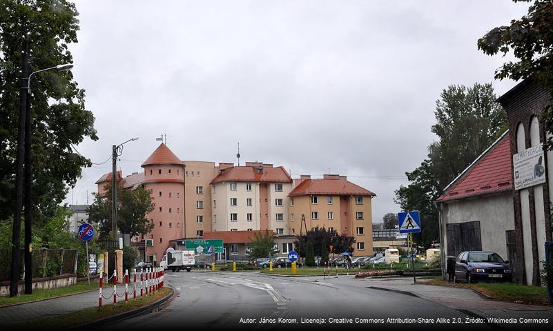 Ulica Powstańców Śląskich w Prudniku