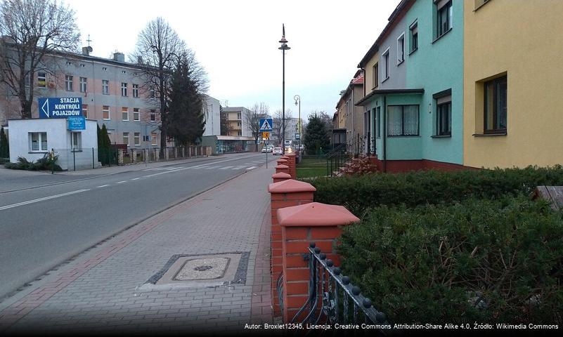 Ulica Tadeusza Kościuszki w Prudniku