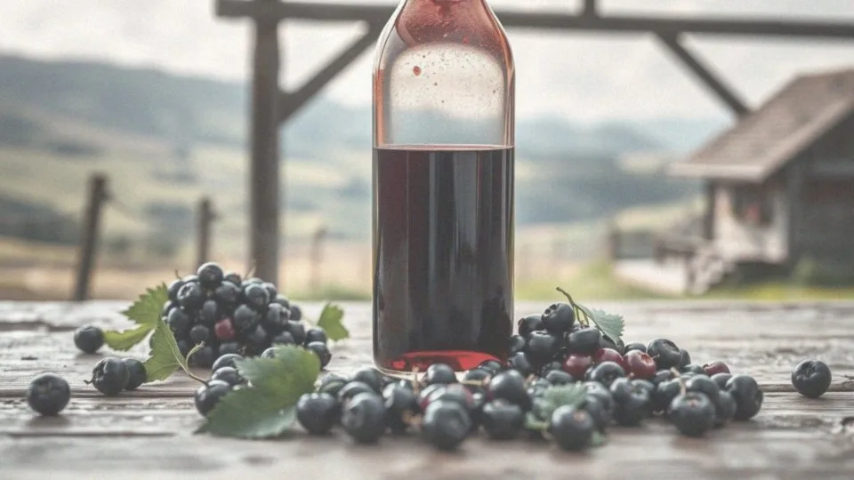 Wino Kijafa czarna porzeczka – odkryj smak i aromat tego trunku